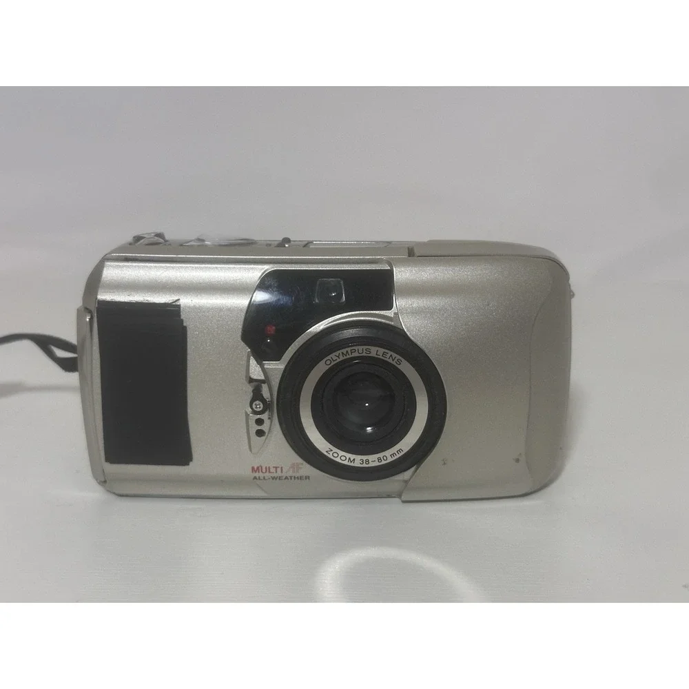 Olympus Multi AF All-Weather 38-80mm Zoom 35mm Film Camera Untested